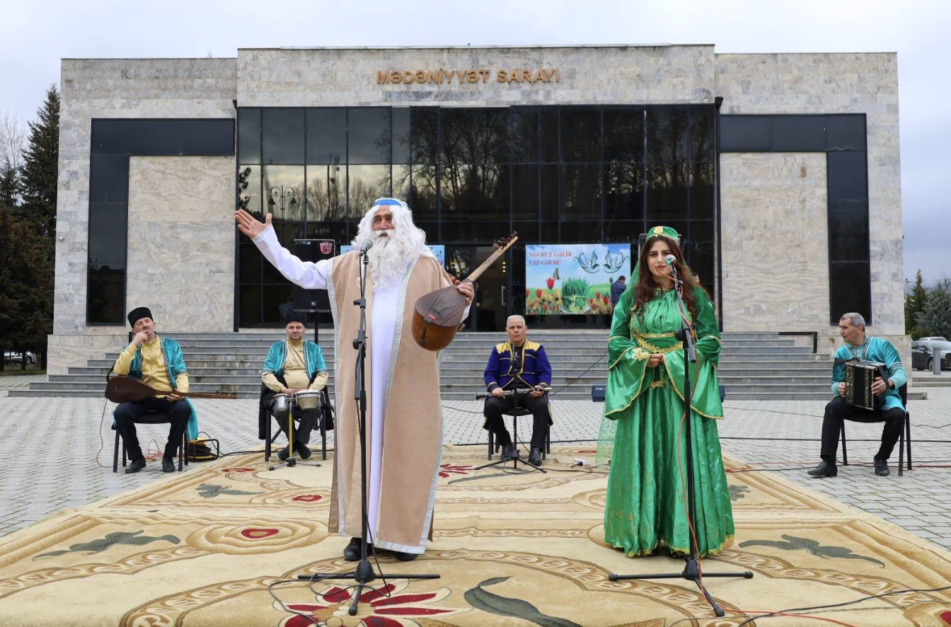 İsmayıllıda Novruz bayramı qeyd olunub (FOTO/VİDEO)